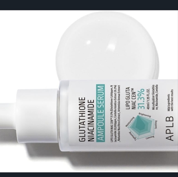 APLB Glutathione Niacinamide Ampoule Serum 1.35 FL.OZ - Picture 2 of 5
